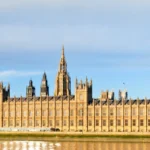 Houses of Parliament from across the Thames