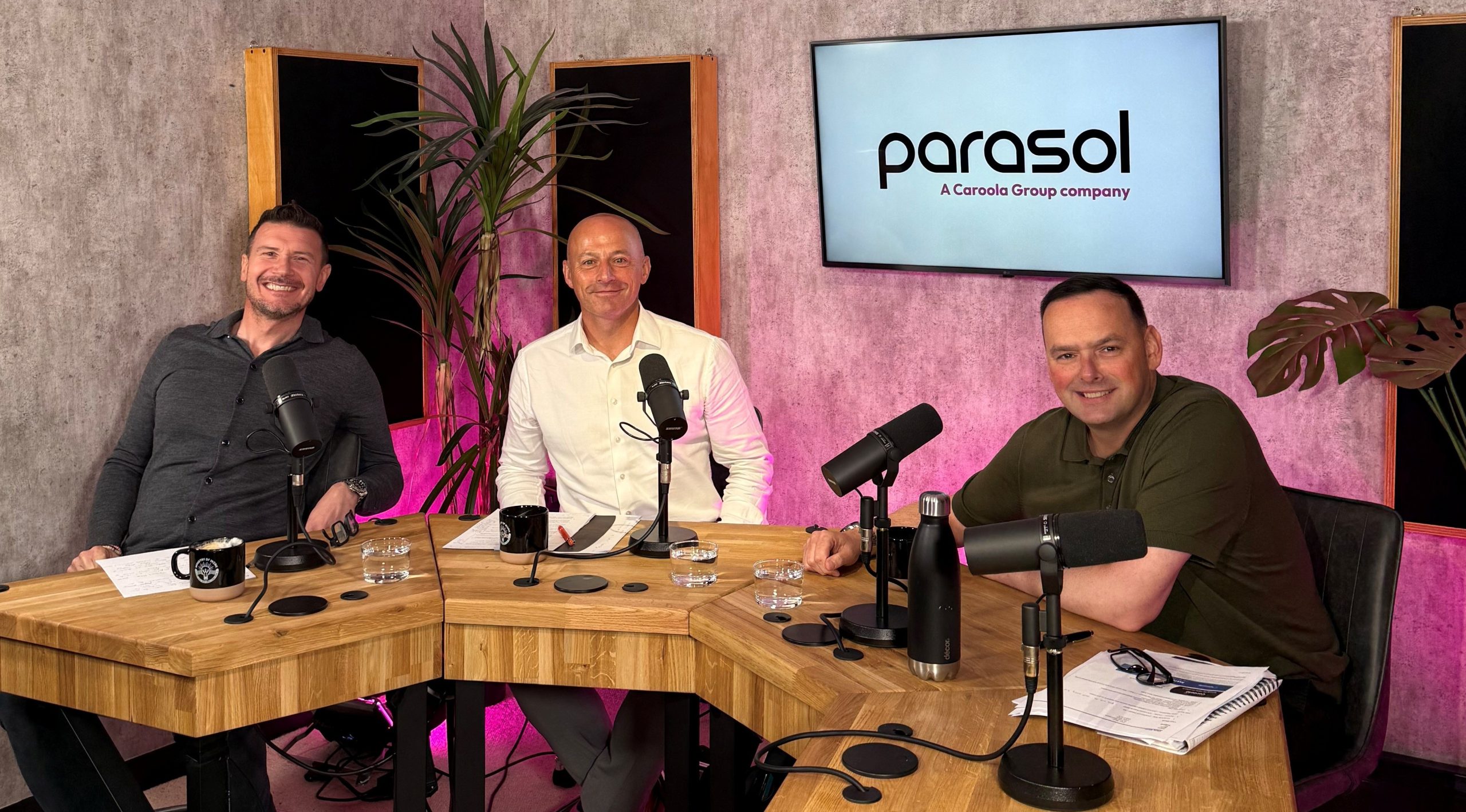 Ashley Olliver, Andy Webster and Chris Bloor on The Parasol Pulse Podcast